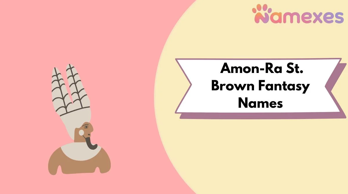 Amon-Ra St. Brown Fantasy Names