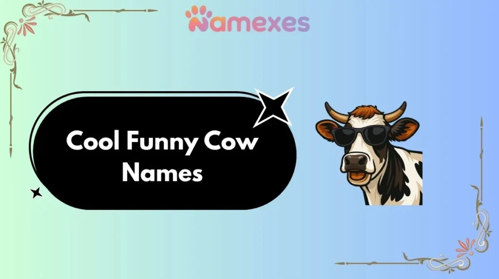 Cool Funny Cow Names