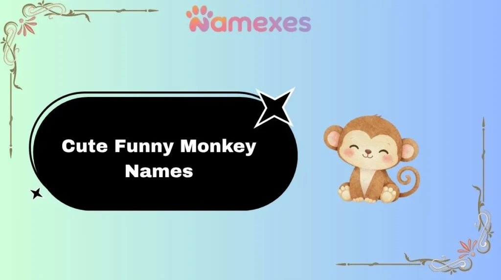 Cute Funny Monkey Names