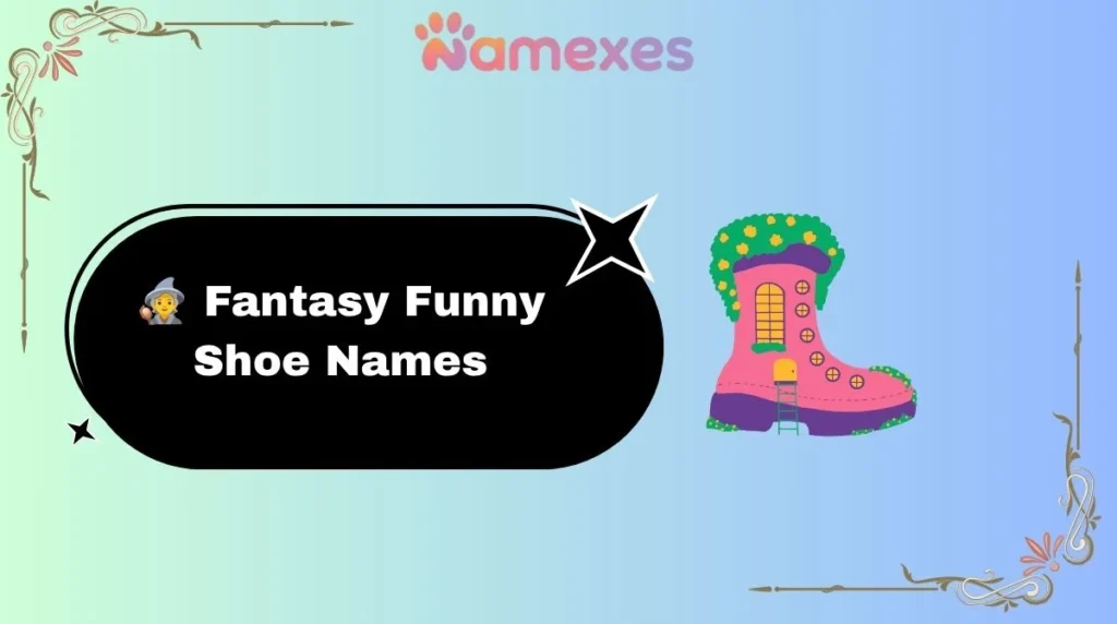 ๐ง Fantasy Funny Shoe Names