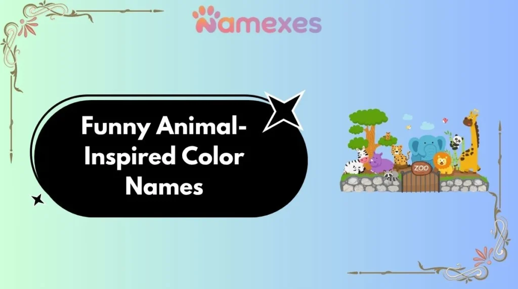 Funny Animal-Inspired Color Names