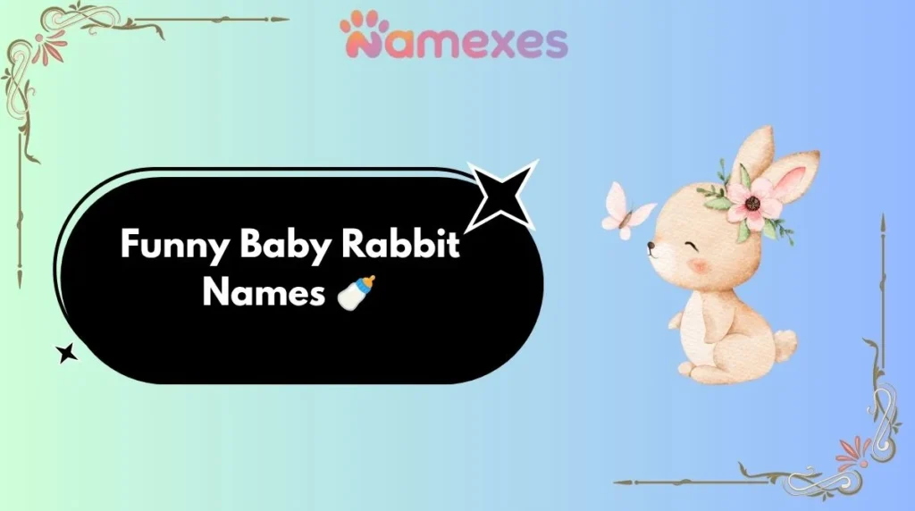 Funny Baby Rabbit Names 🍼