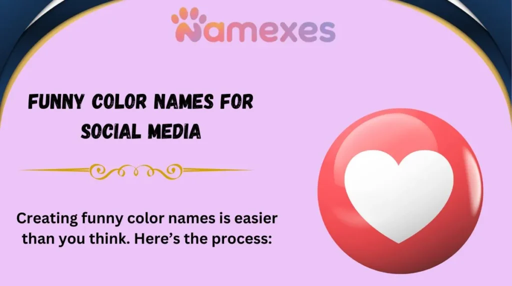 Funny Color Names for Social Media