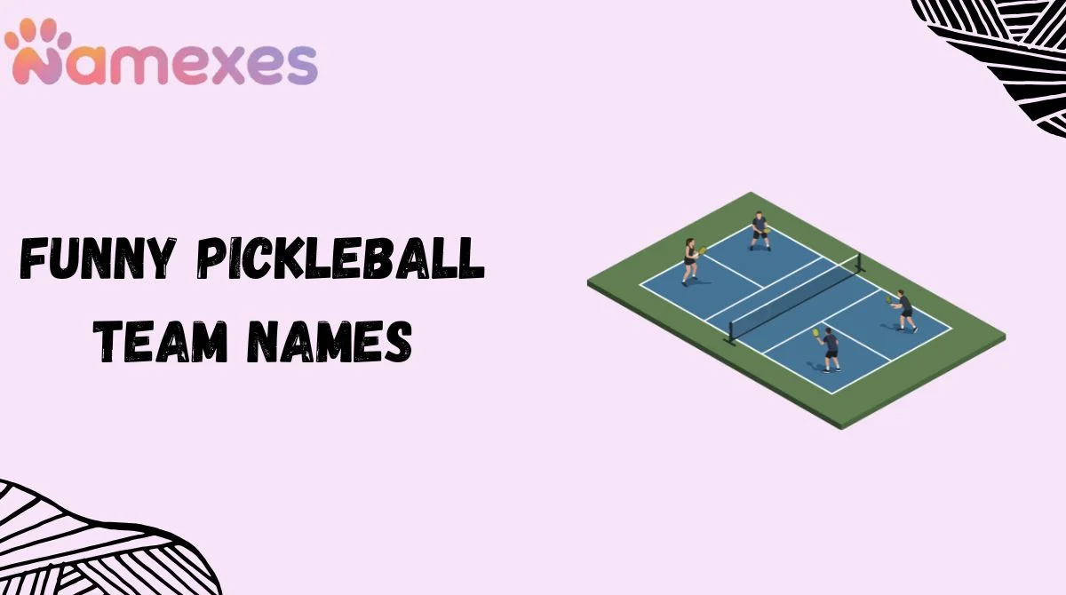 Funny Pickleball Team Names
