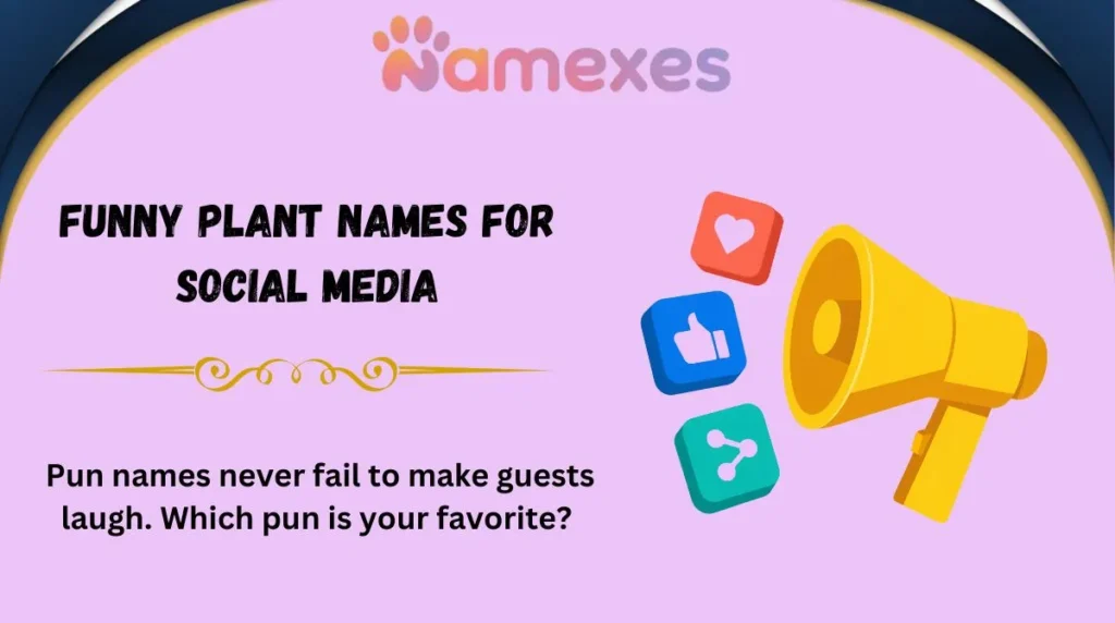 Funny Plant Names for Social Media