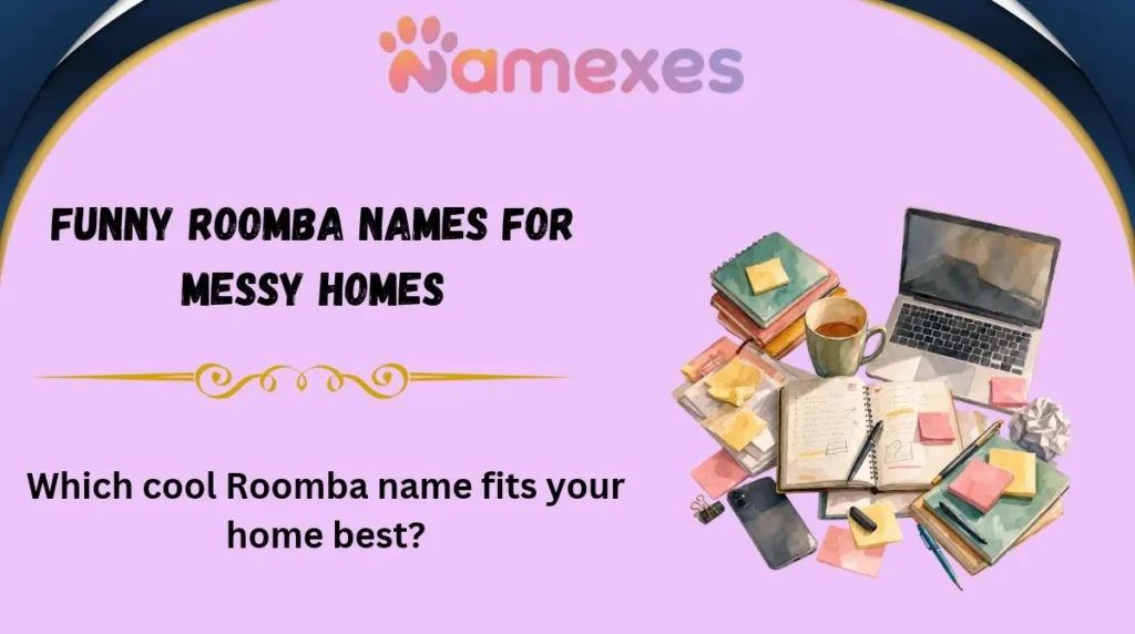 Funny Roomba Names for Messy Homes