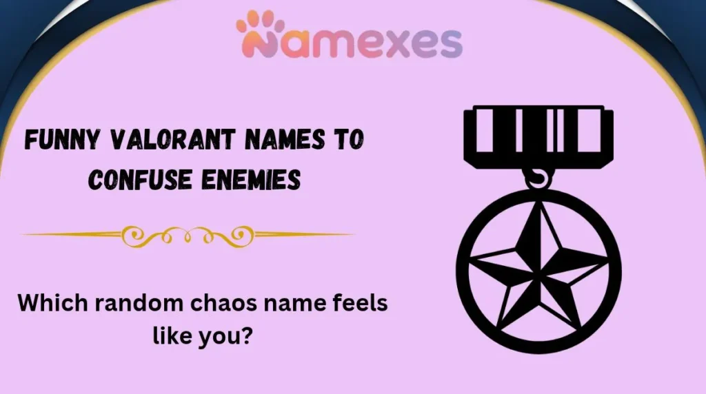 Funny Valorant Names to Confuse Enemies