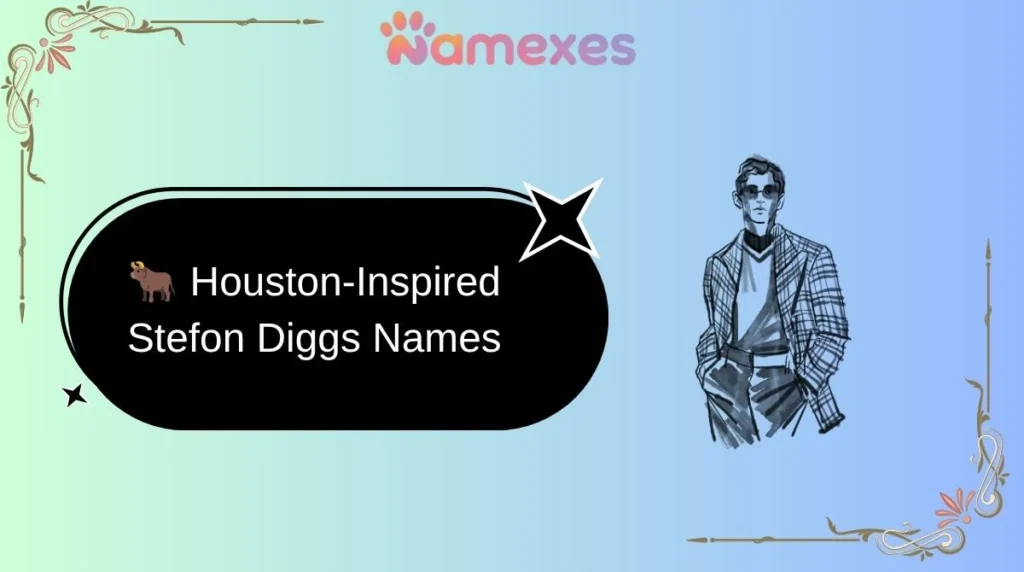🐂 Houston-Inspired Stefon Diggs Names