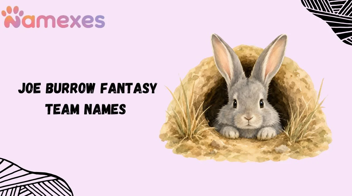 Joe Burrow Fantasy Team Names