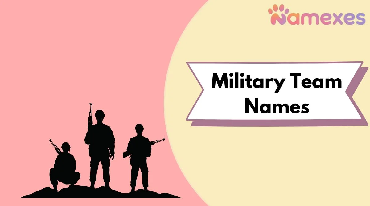 Military Team Names