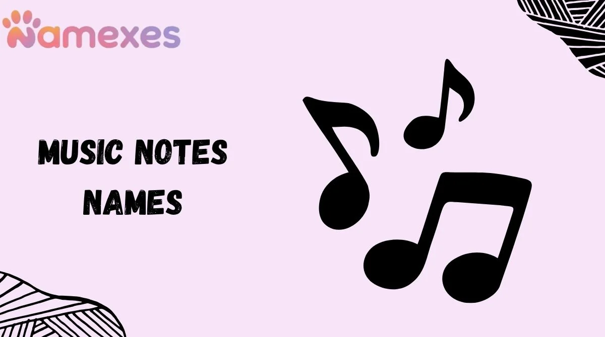 Music Notes Names