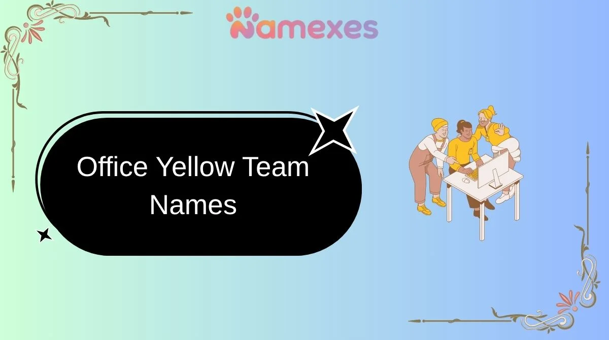 Office Yellow Team Names