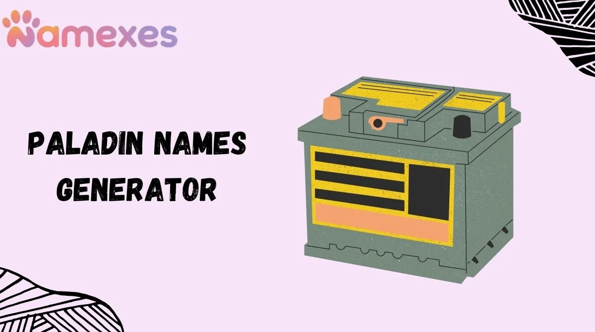Paladin Names Generator