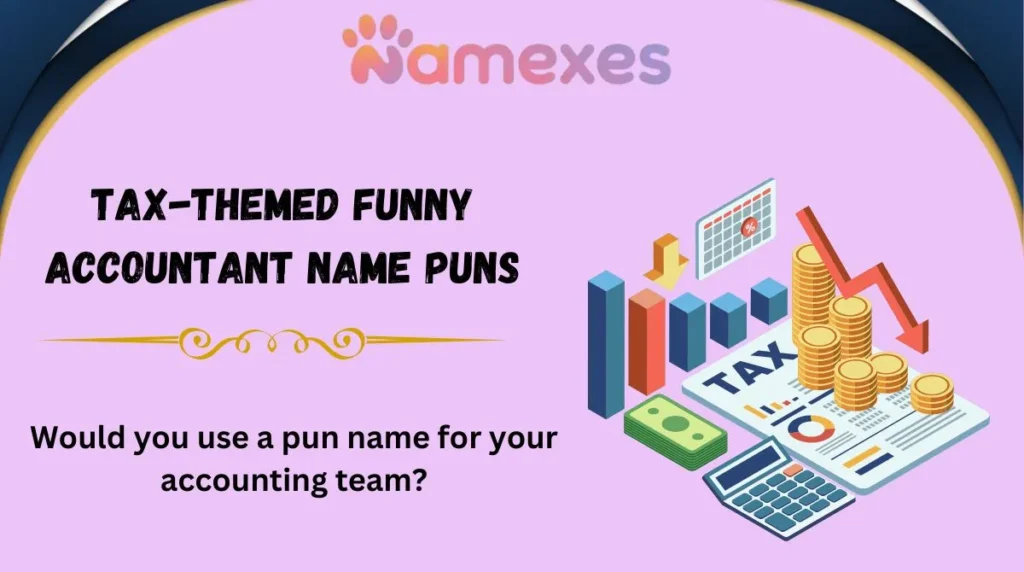 Tax-Themed Funny Accountant Name Puns