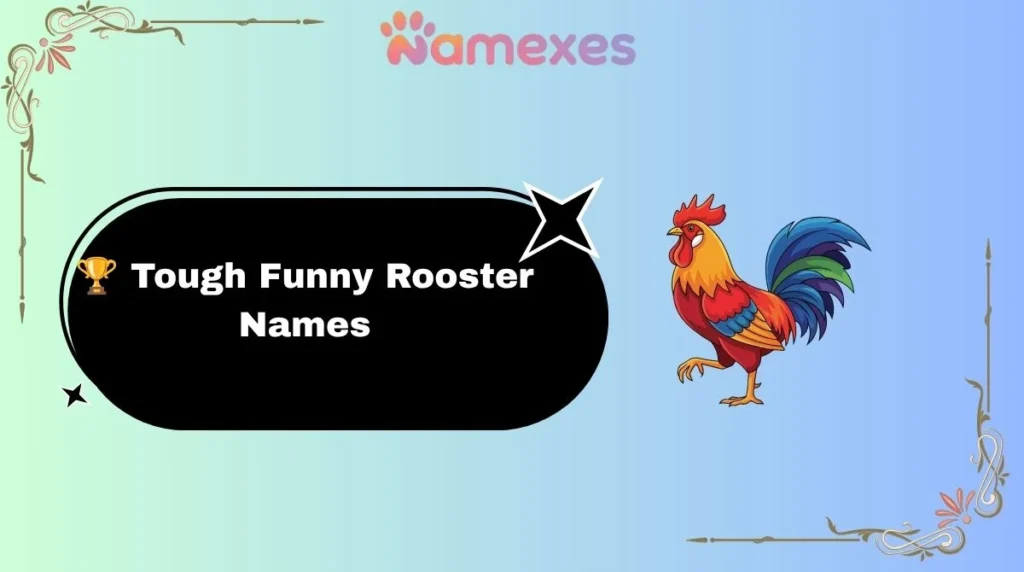 🏆 Tough Funny Rooster Names
