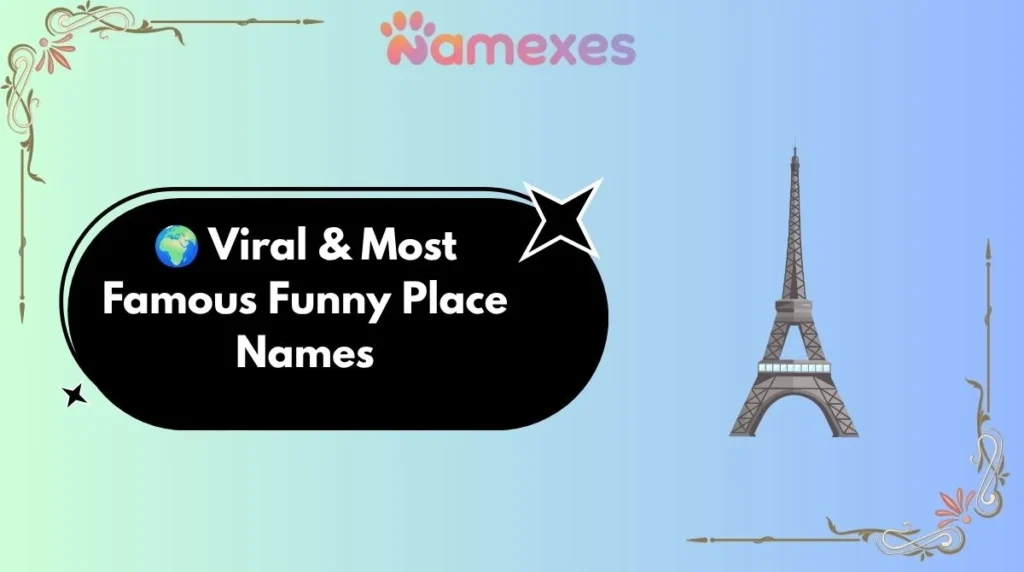 ๐ Viral & Most Famous Funny Place Names