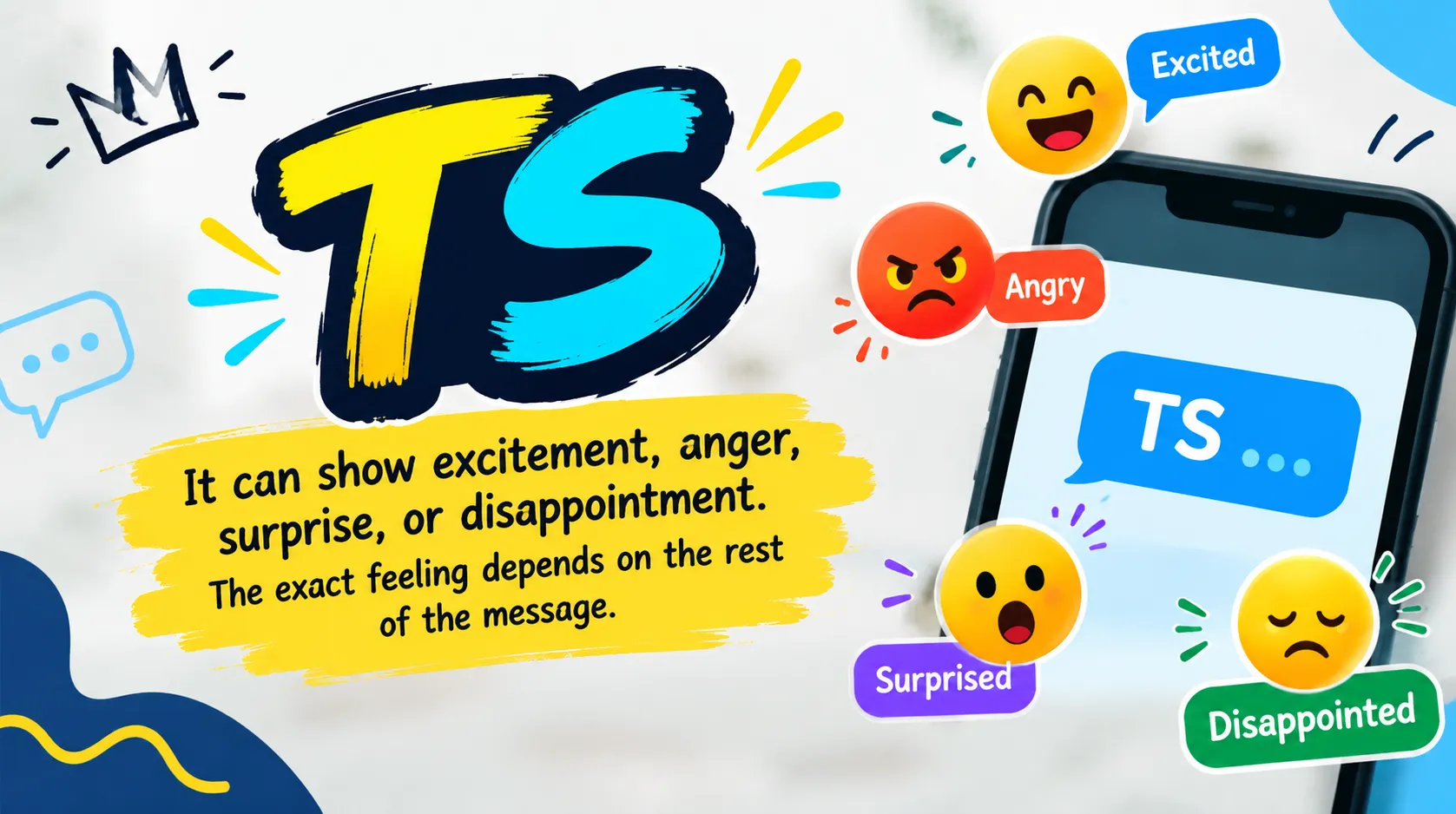 What Do TS Mean in Text