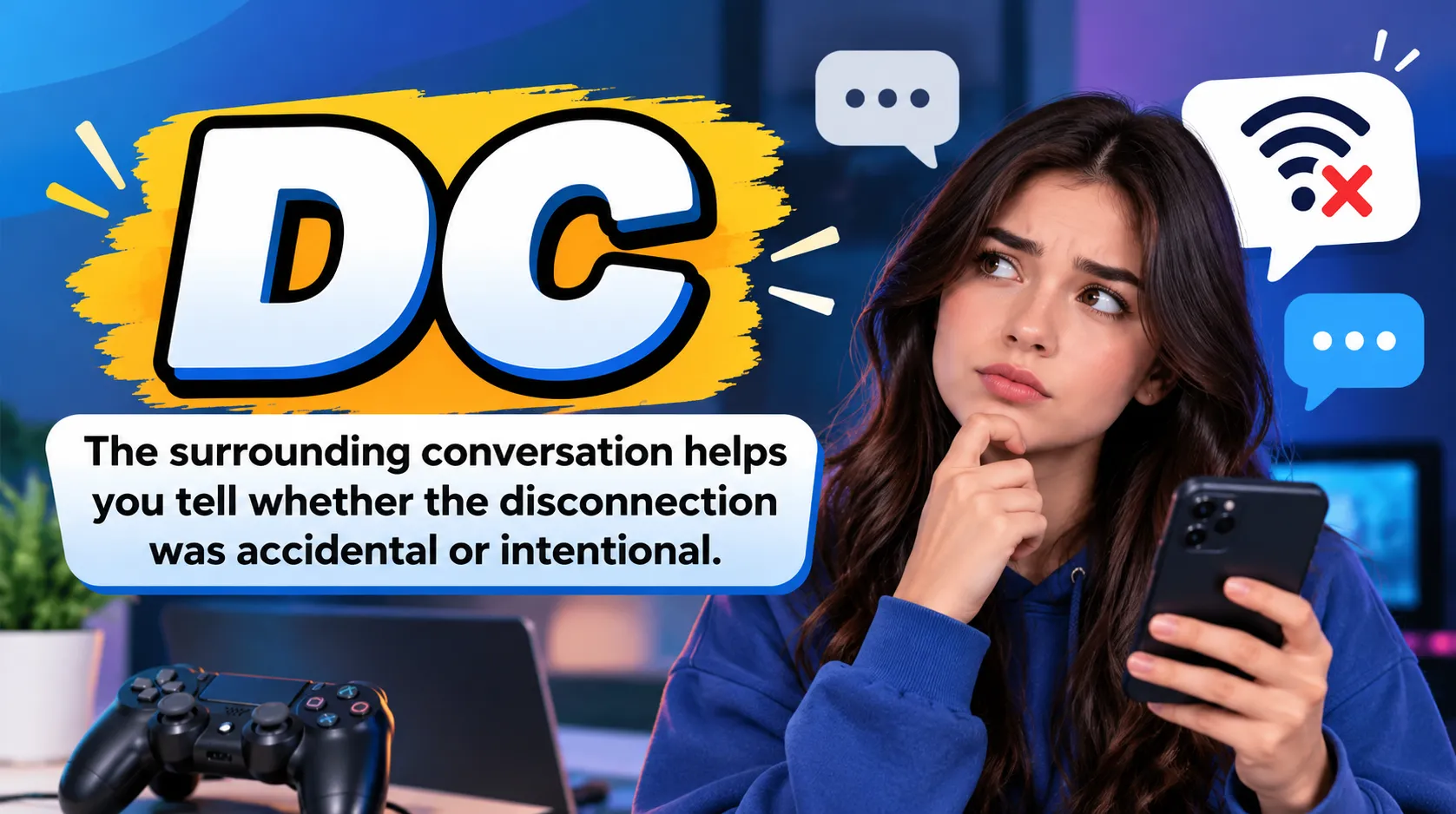 What Does DC Mean in Text