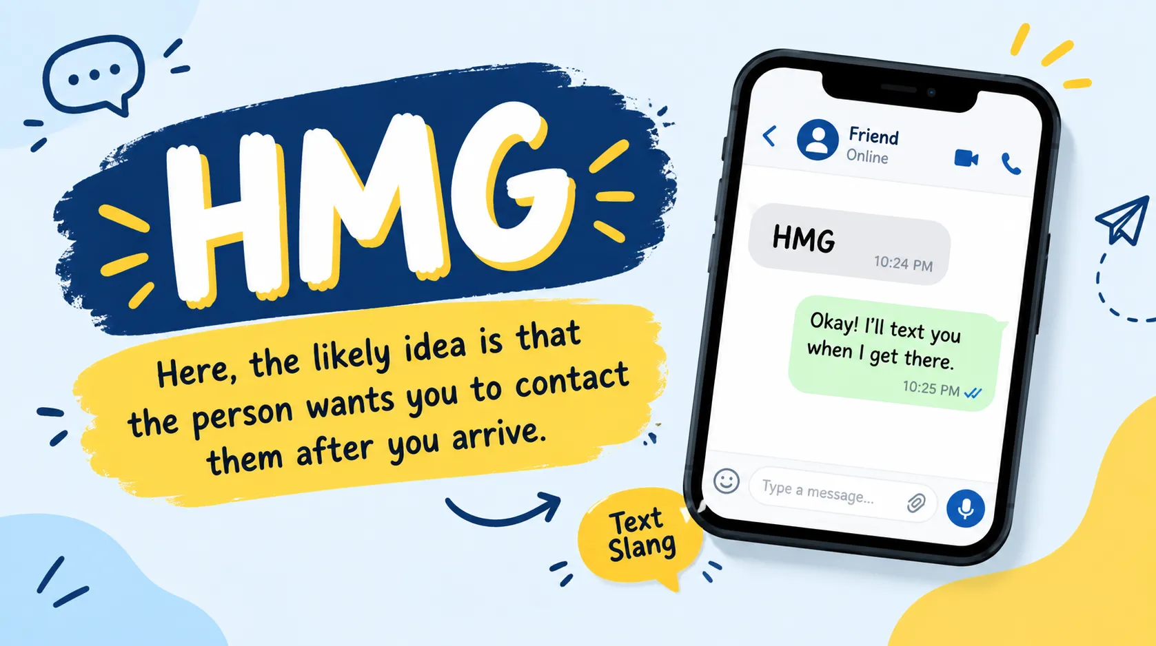 What Does HMG Mean in Text