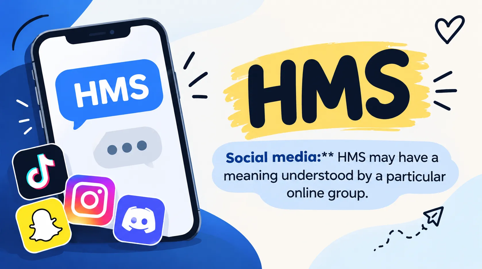 What Does HMS Mean in Text