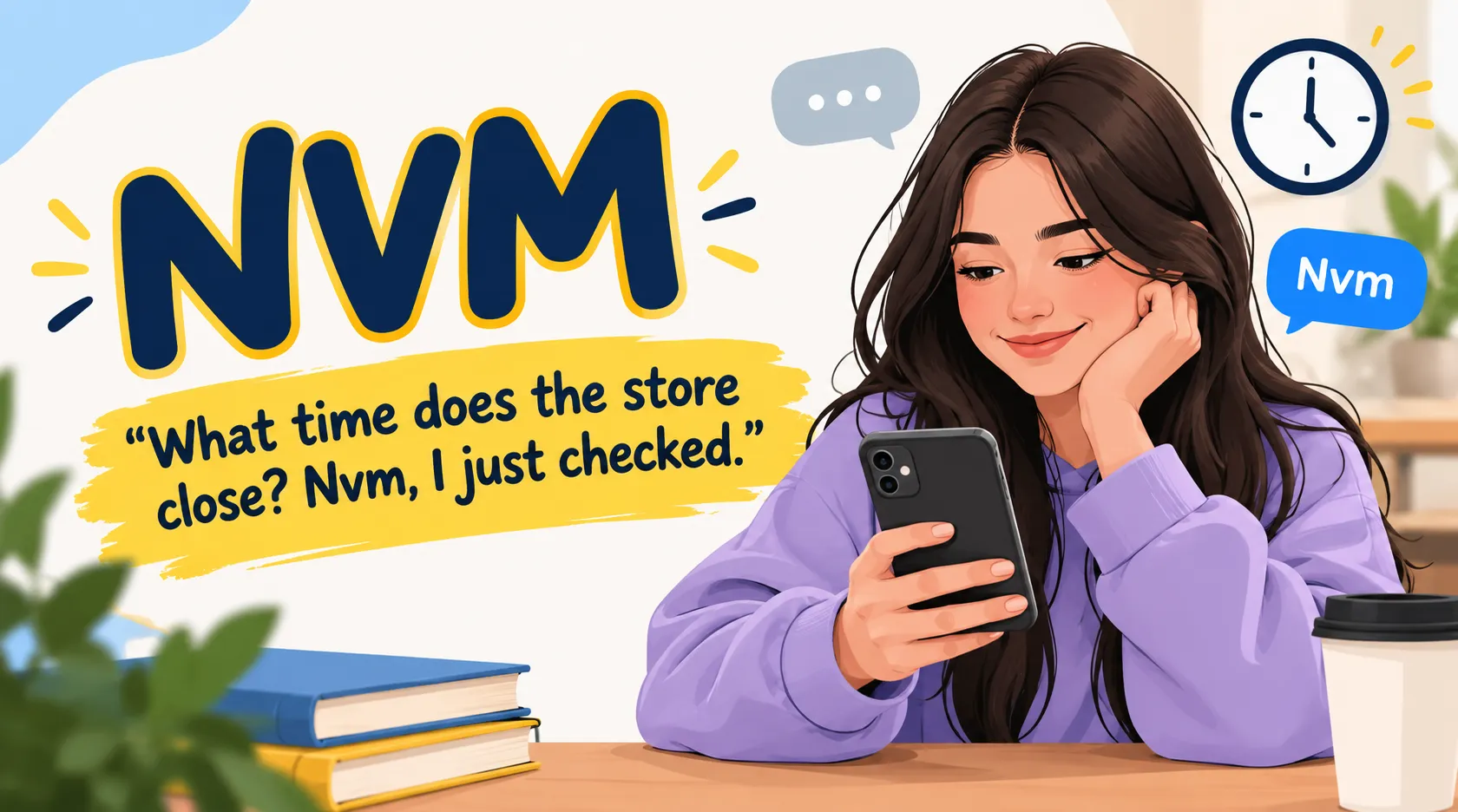 What Does NVM Mean in Text