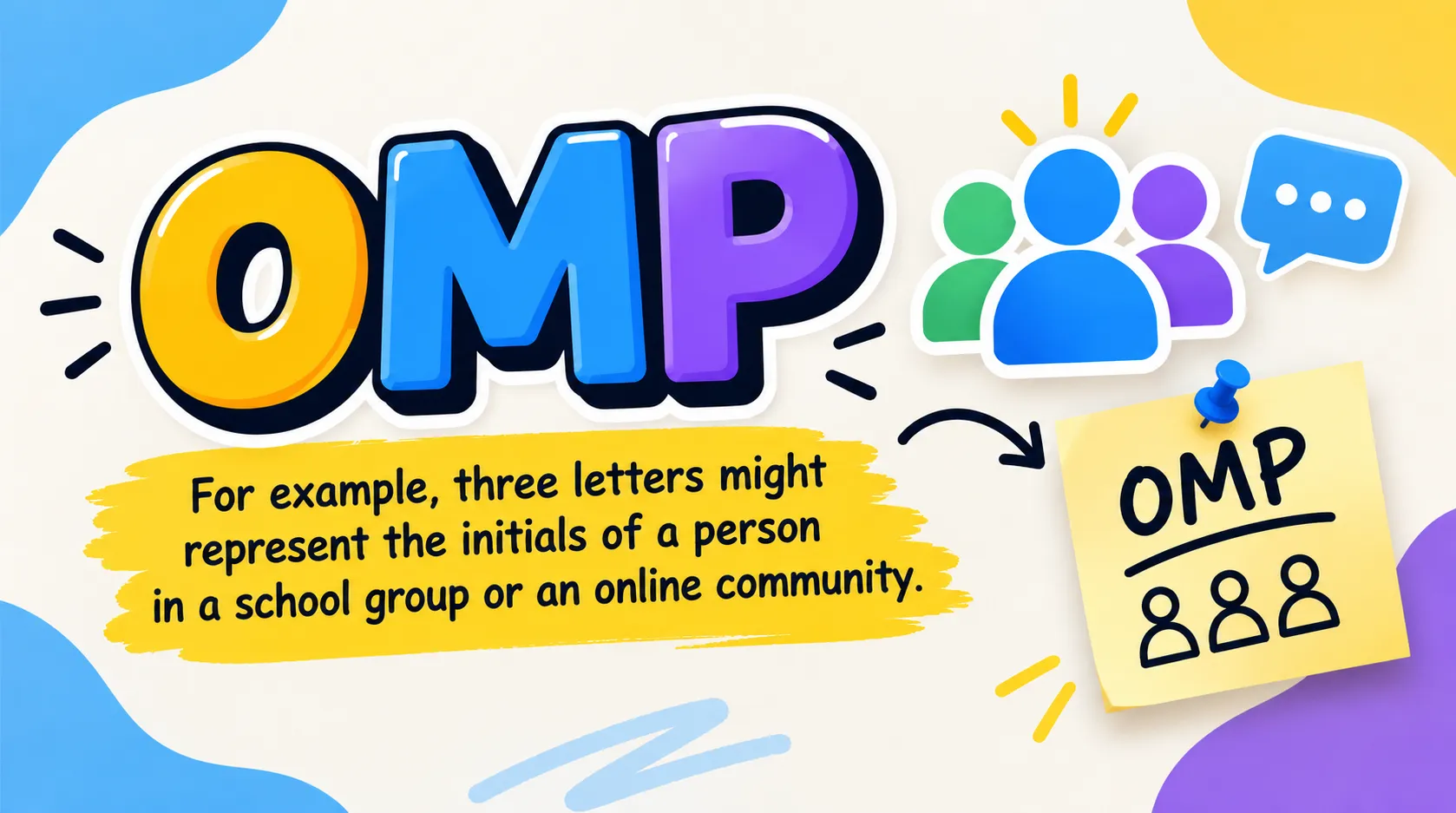 What Does OMP Mean in Text