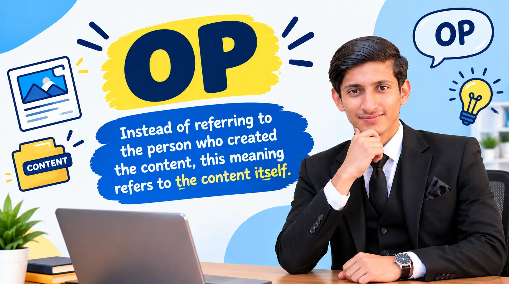 What Does OP Mean in Text