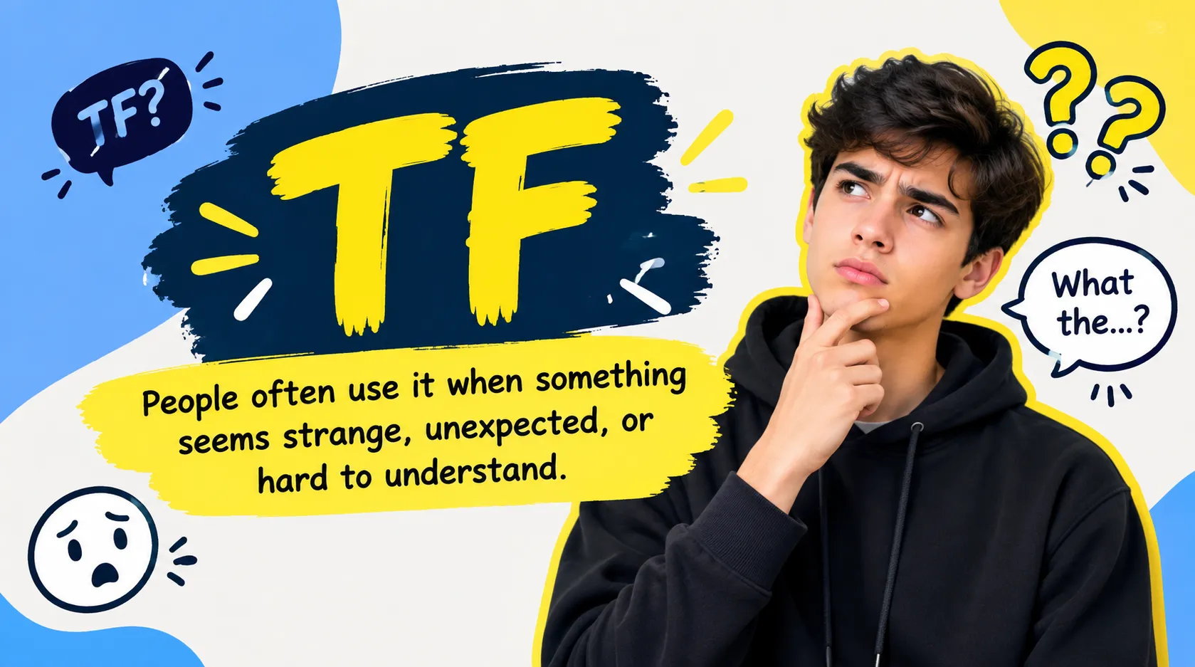 What Does TF Mean in Text