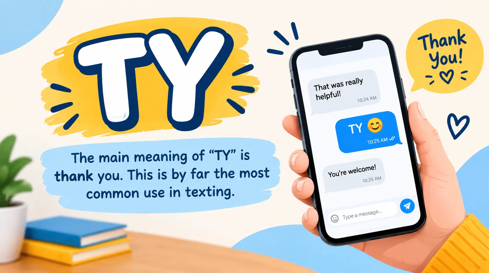 What Does TY Mean in Text