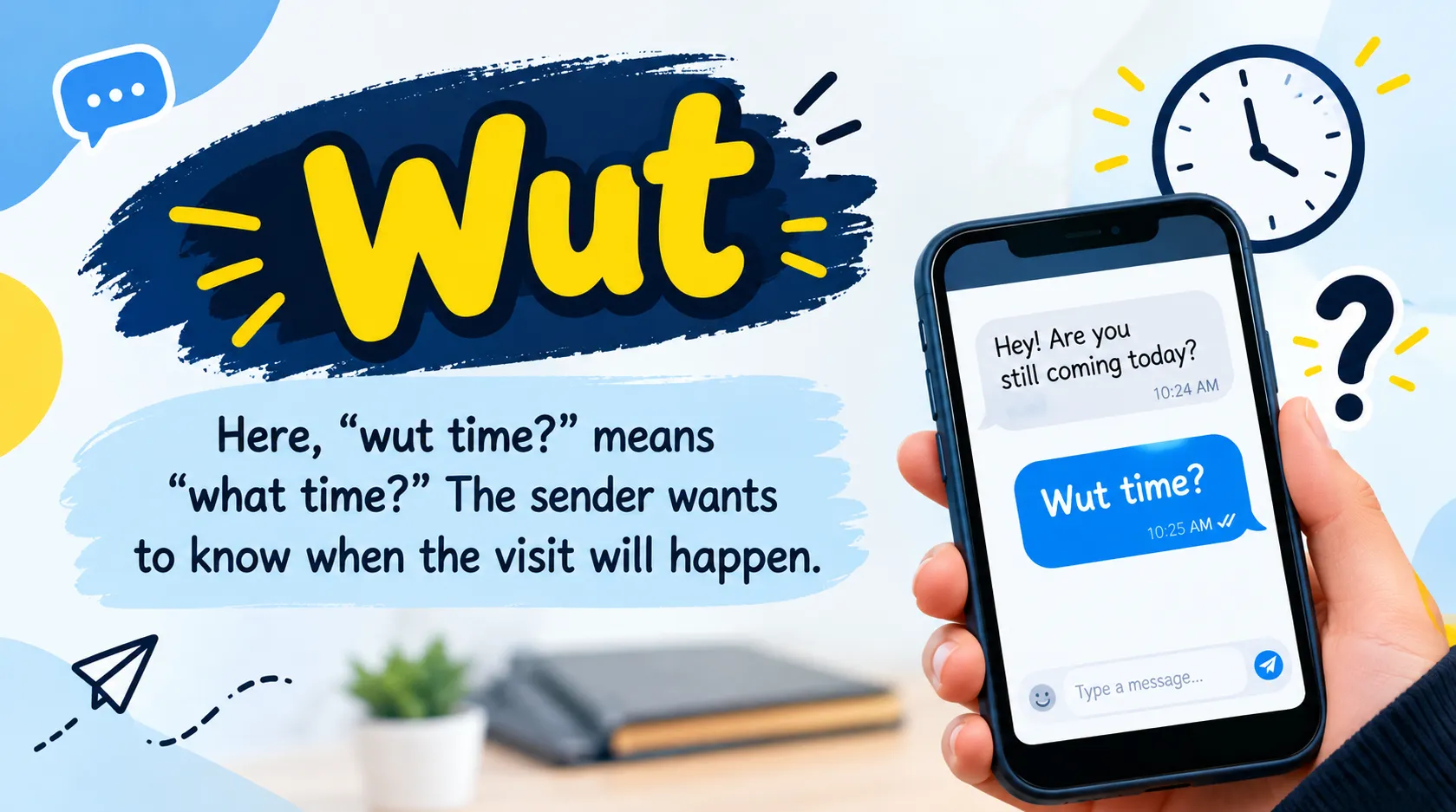 What Does Wut Mean in Text